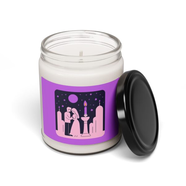 Romance scented soy candle