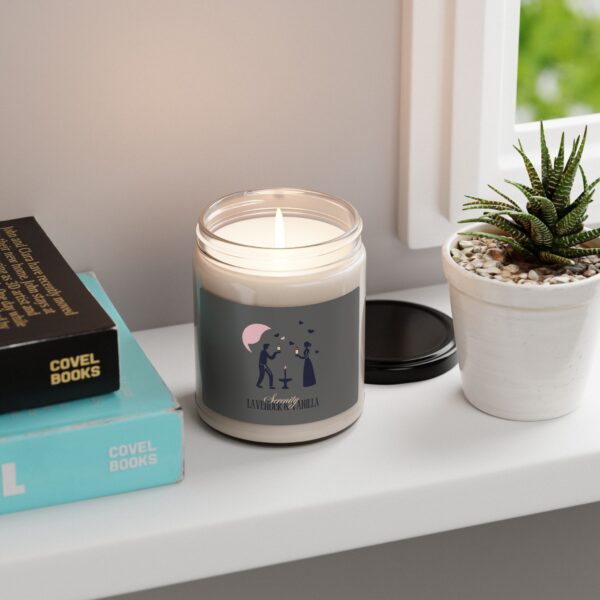 Serenity Soy Candle - Lavender & Vanilla Scent 9oz - Image 12