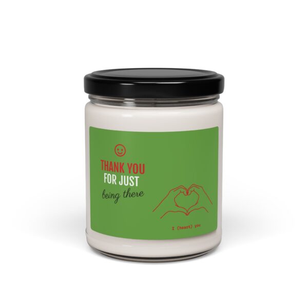 Heart Scented Soy Candle, 9oz - Image 9